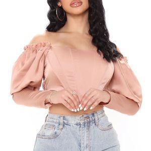 Brand New Never Worn Corset Crop top